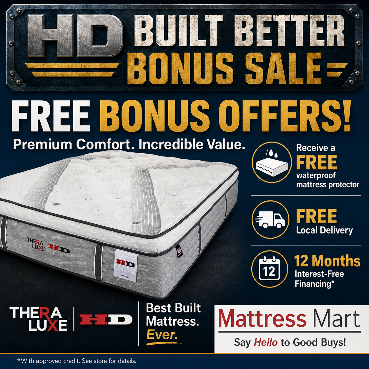 Therapedic TheraLuxe HD Jackson Firm Mattress | Mattress Mart MI