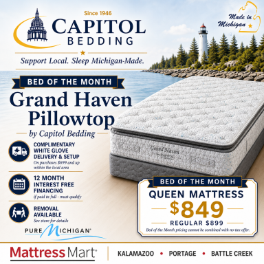 capitol bedding grand haven pillowtop bed of the month