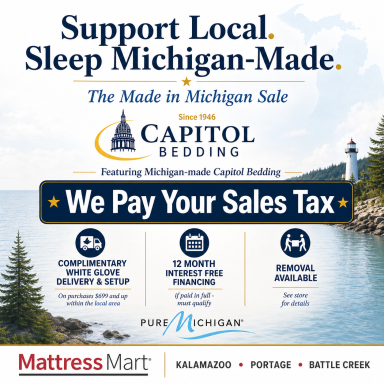 capitol bedding made in michigan sale we pay your tax