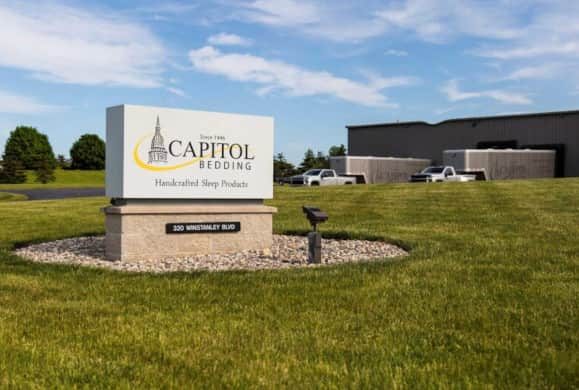 exterior-2215-min-aspect-ratio-579-390 Michigan made capitol bedding at Mattress Mart